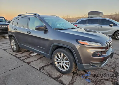 2018 Jeep Cherokee Limited из США, поврежденный, VIN 1C4PJMDX8JD575337
